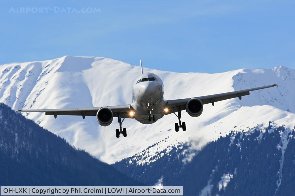 OH-LXK, 2003 Airbus A320-214 C/N 2065, Taken at INN.