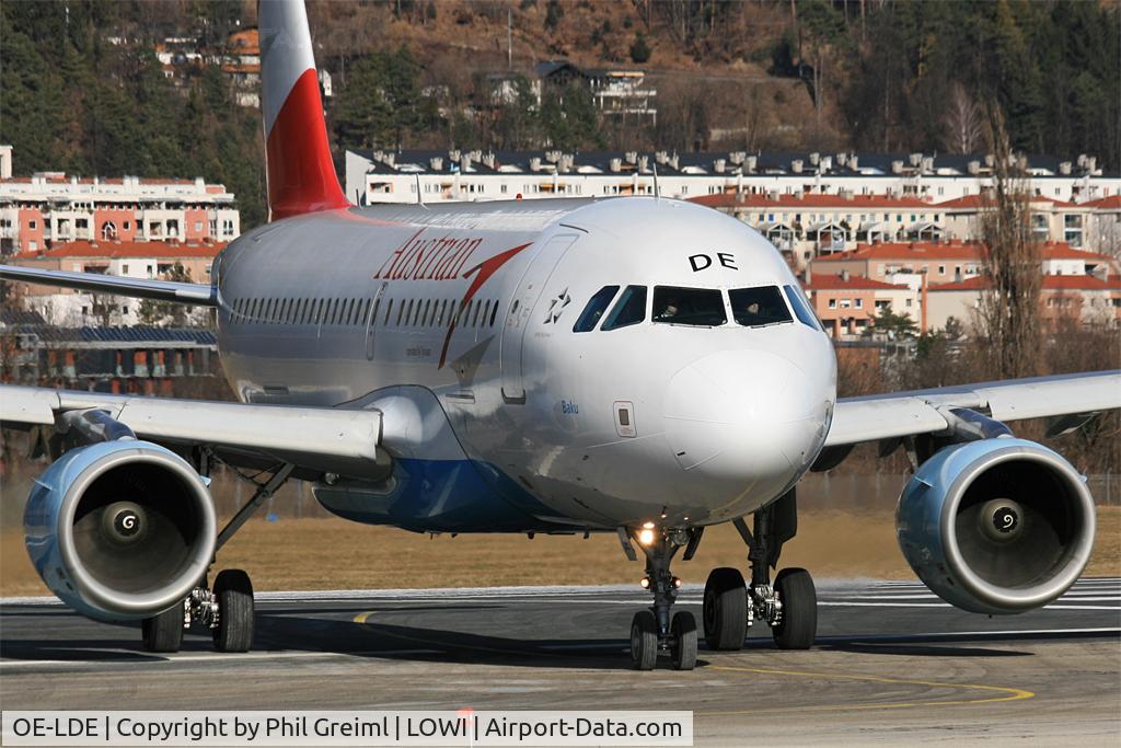 OE-LDE, 2005 Airbus A319-112 C/N 2494, Taken at INN.