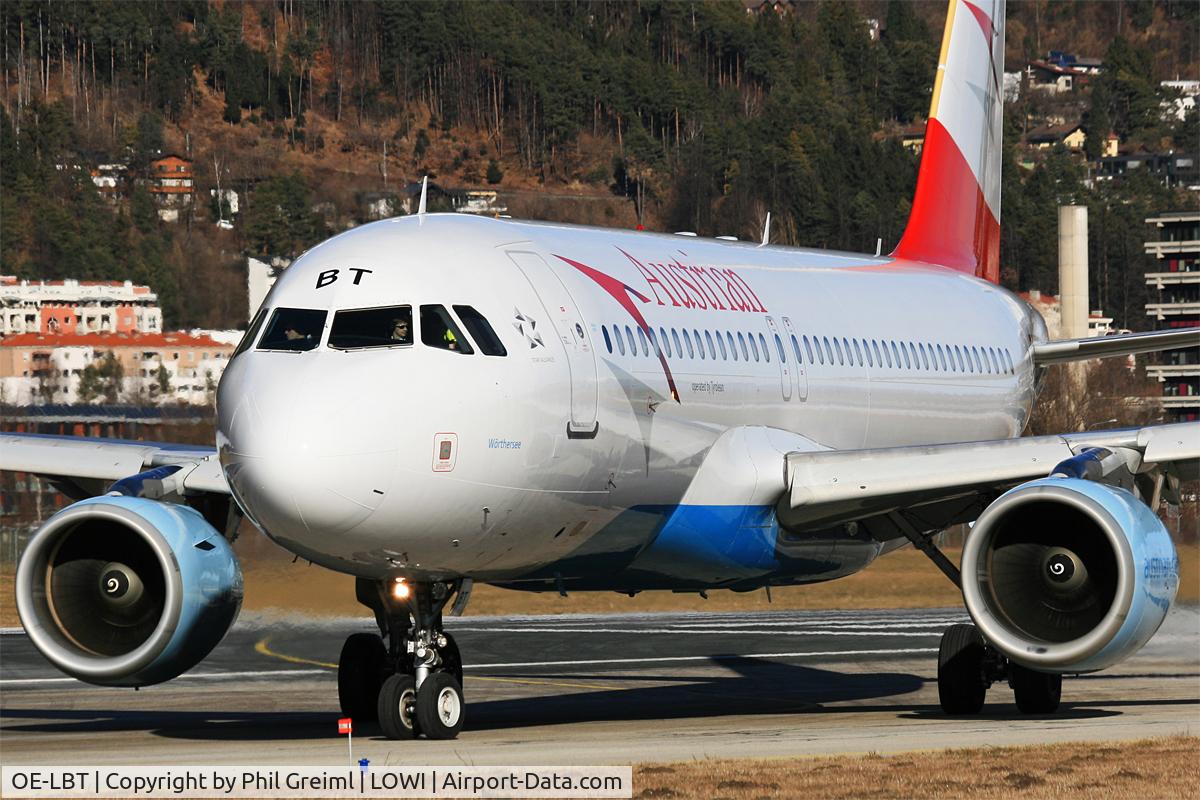 OE-LBT, 2000 Airbus A320-214 C/N 1387, Taken at INN.