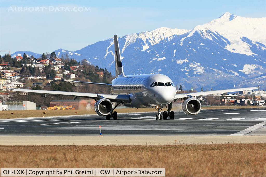 OH-LXK, 2003 Airbus A320-214 C/N 2065, Taken at INN.