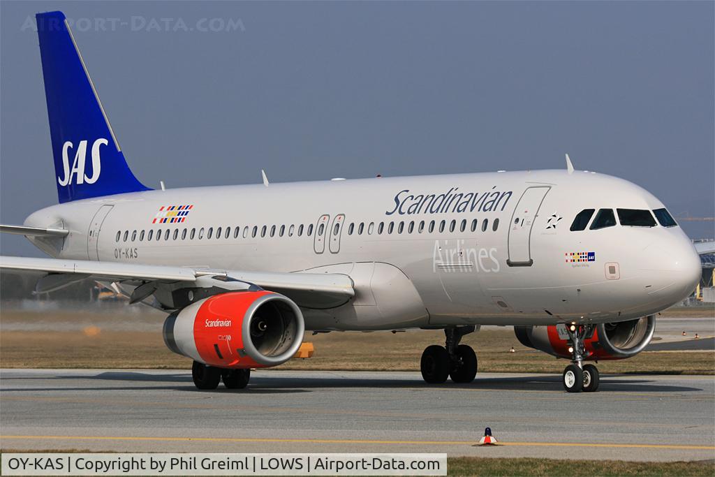 OY-KAS, 2007 Airbus A320-232 C/N 3335, Taken at SZG.