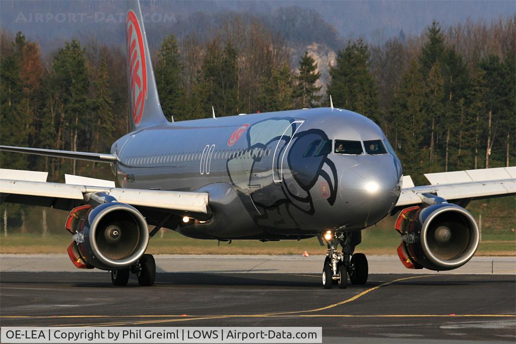OE-LEA, 2005 Airbus A320-214 C/N 2529, Taken at SZG.