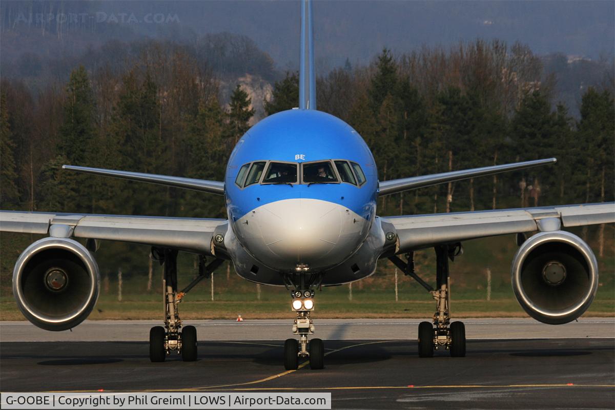 G-OOBE, 2003 Boeing 757-28A C/N 33100, Taken at SZG.