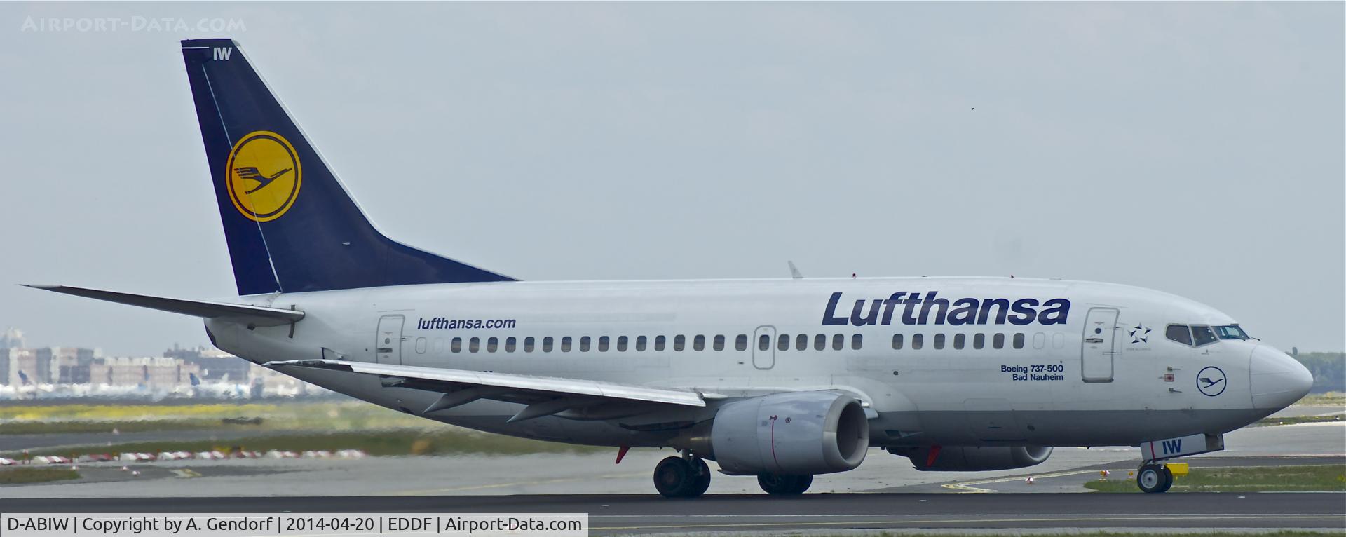 D-ABIW, 1991 Boeing 737-530 C/N 24945, Lufthansa, the days of the B737 are counted, they would all replaced by modern jets such as A319/320, by now some of them are still needed to fly to Geneva Int'l(LSGG)