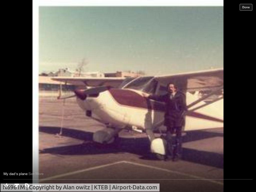 N6961M, 1949 Stinson 108-3 Voyager C/N 108-4961, My dads Stinson 108-3