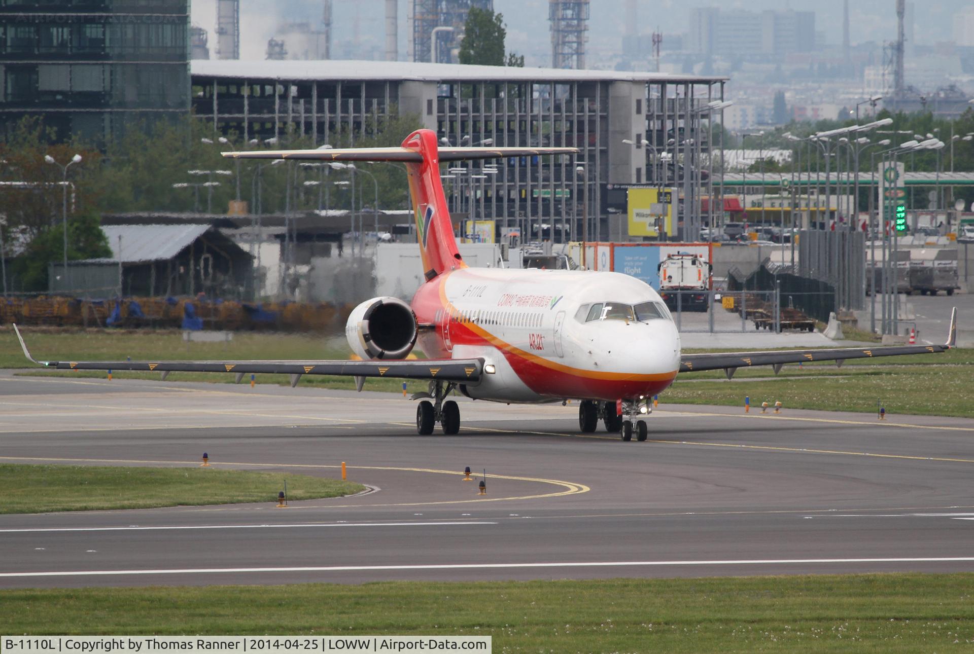 B-1110L, 2010 Comac ARJ21-700 Xiangfeng C/N 104, COMAC ARJ21-700