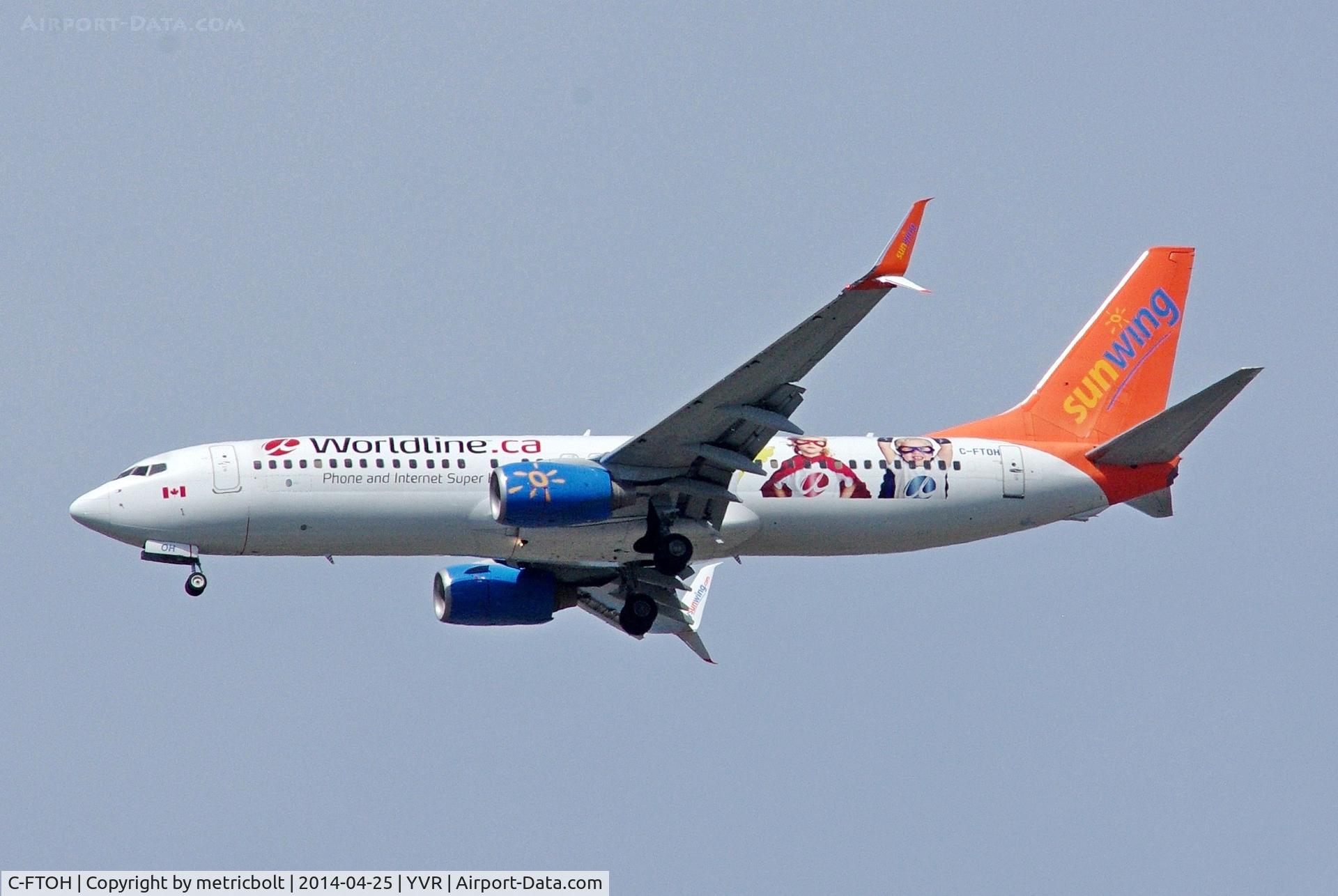 C-FTOH, 2009 Boeing 737-8HX C/N 29647, 