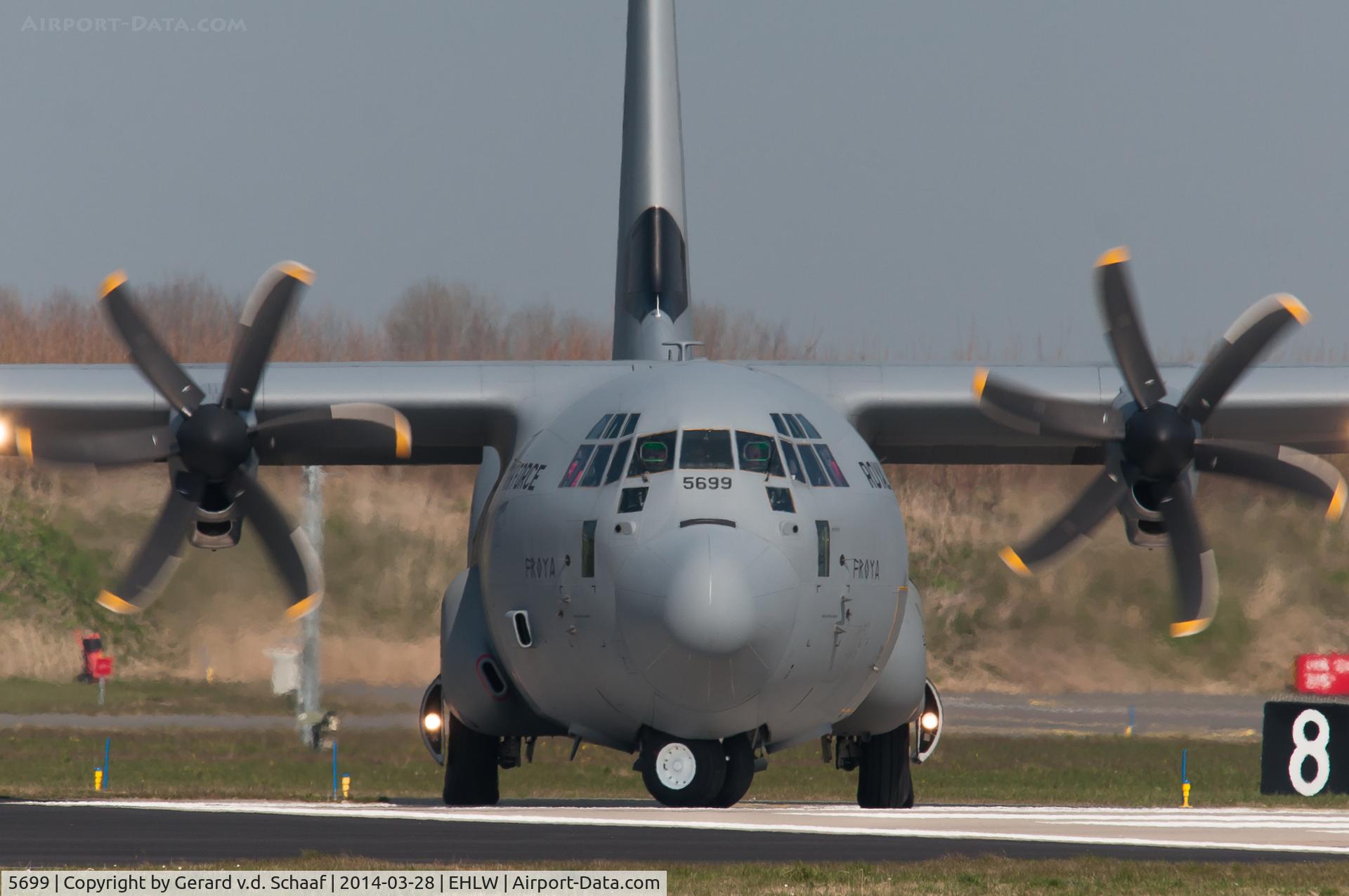 5699, 2008 Lockheed Martin C-130J-30 Super Hercules C/N 382-5699, Frisian Flag 2014