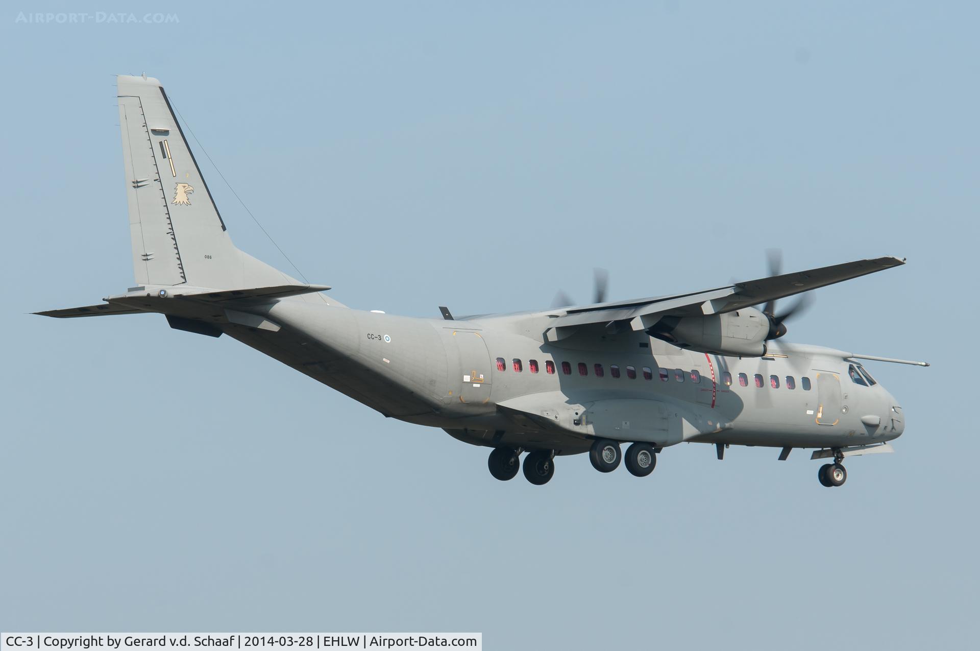 CC-3, 2011 CASA CN-295M C/N S-086, Frisian Flag 2014