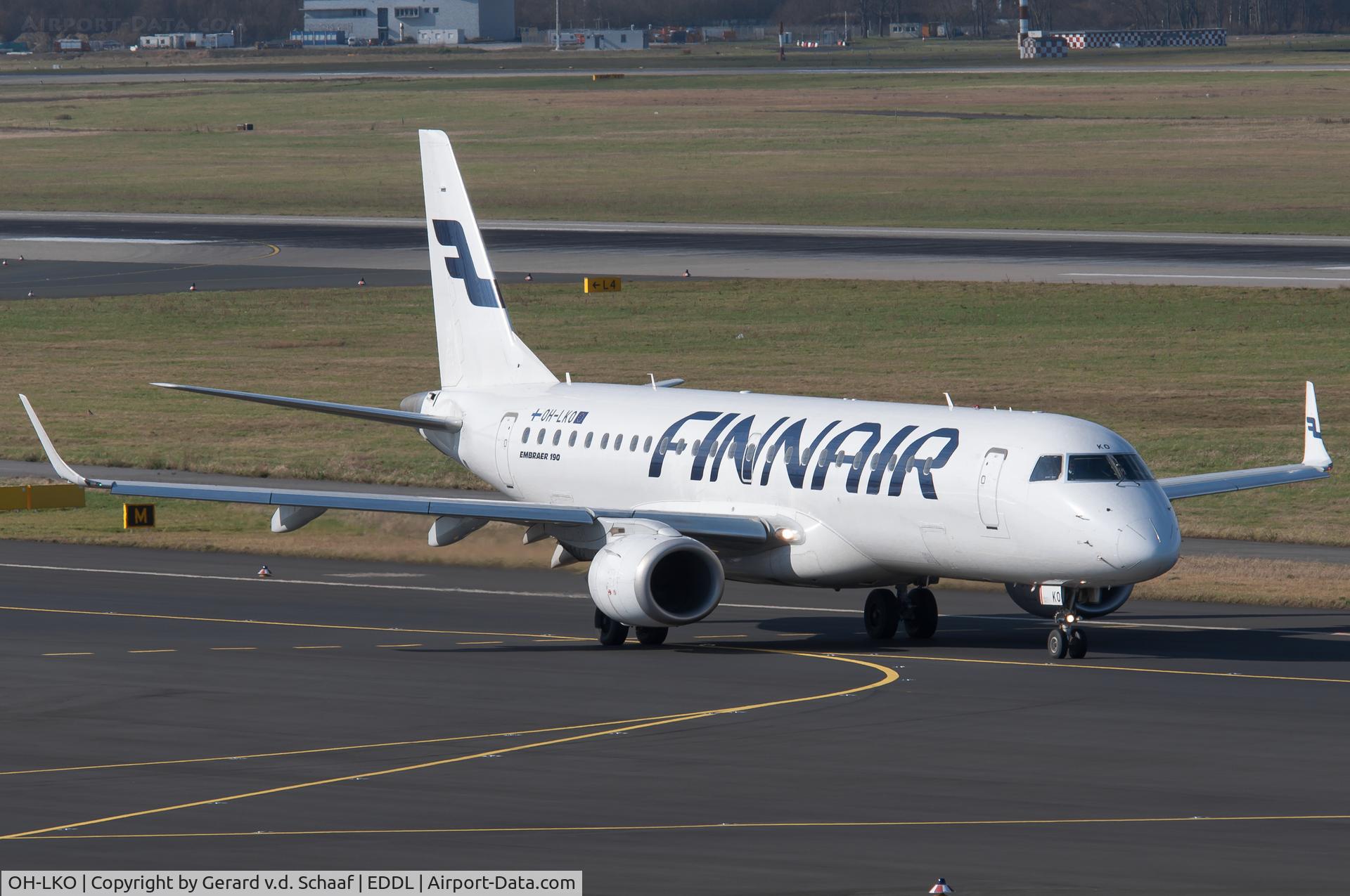 OH-LKO, 2009 Embraer 190LR (ERJ-190-100LR) C/N 19000267, Taken at Düsseldorf