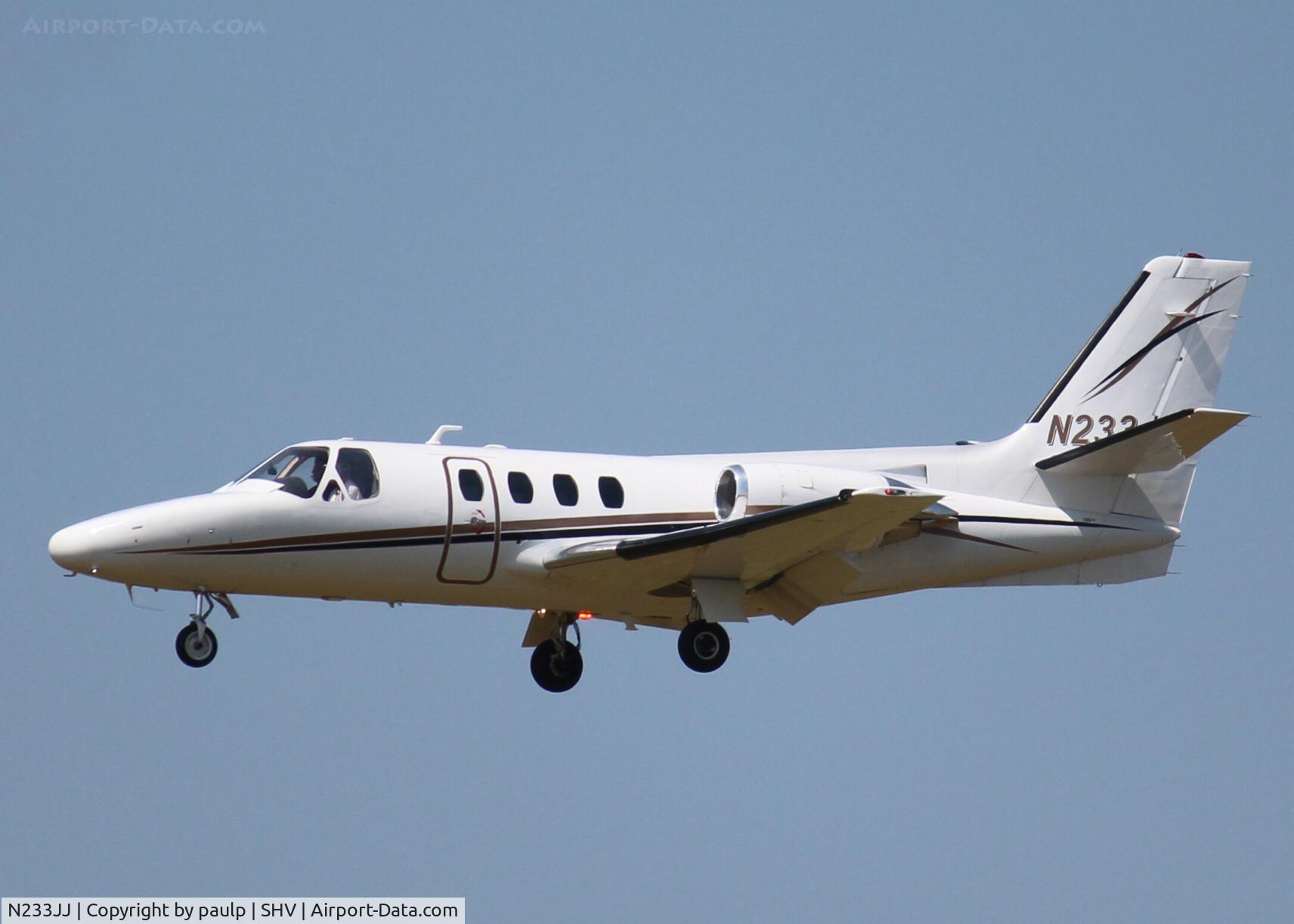 N233JJ, 1974 Cessna 500 Citation I C/N 500-0233, At Shreveport Regional.