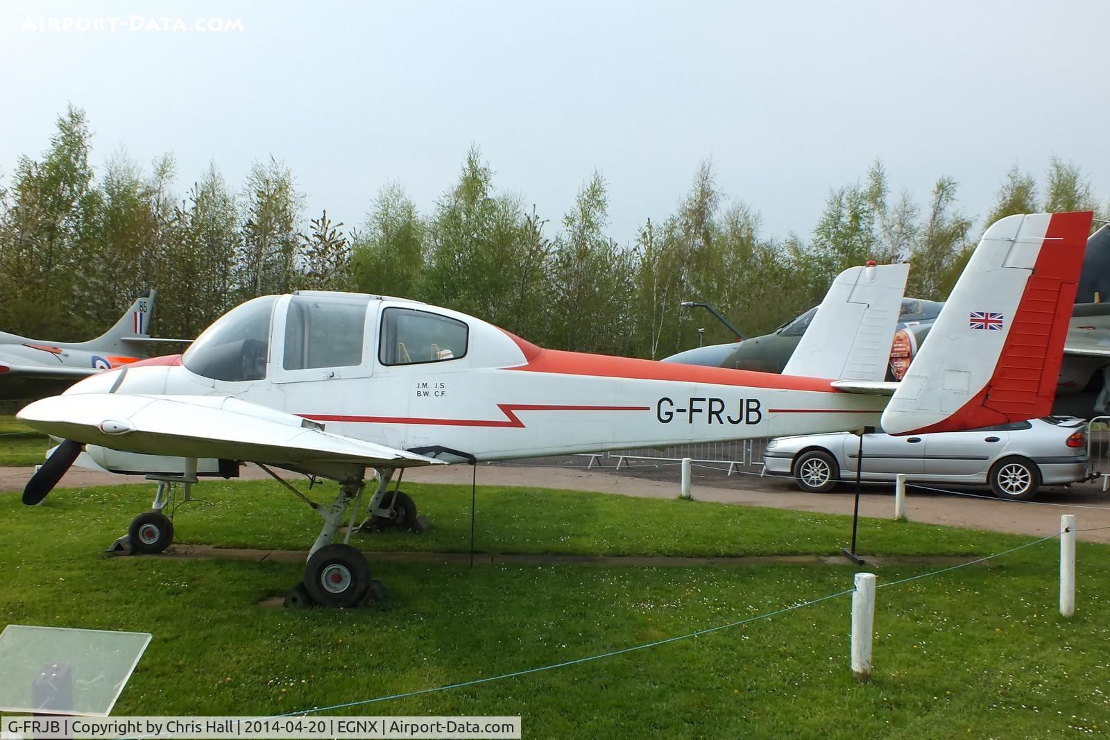 G-FRJB, 1976 Britten Sheriff SA.1 C/N 0001, Preserved at the East Midlands Aeropark