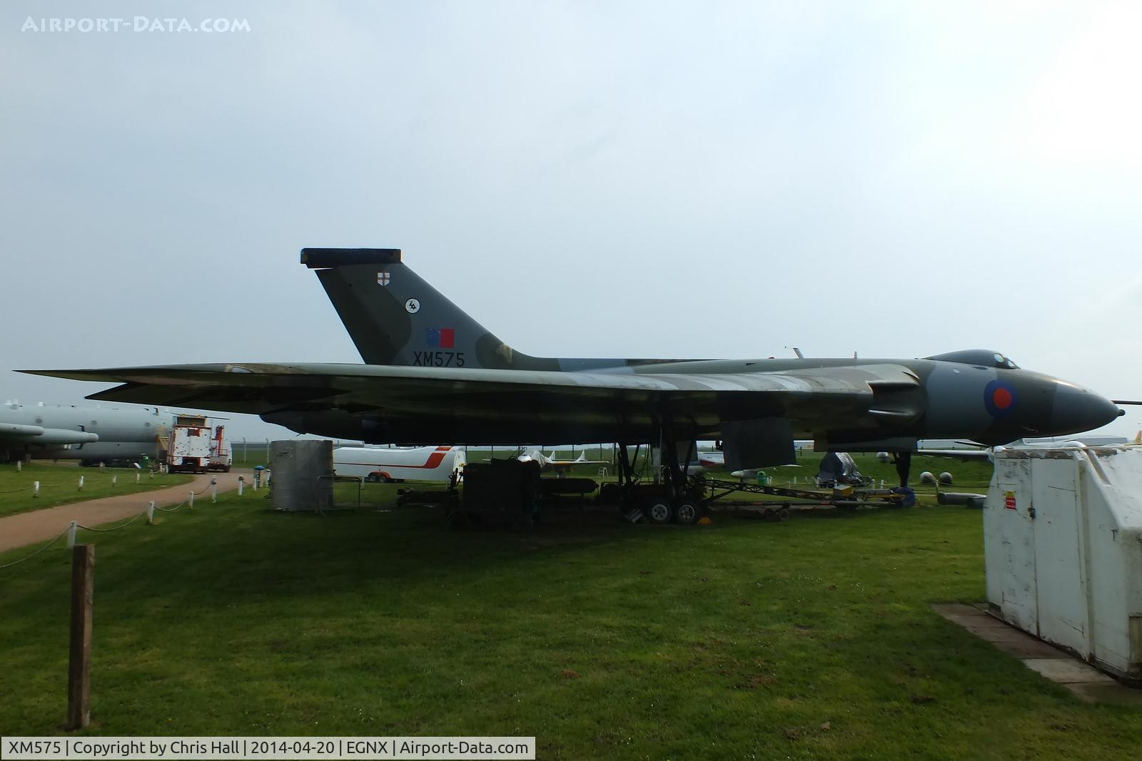 XM575, 1959 Avro Vulcan B.2A C/N Set 56, Preserved at the East Midlands Aeropark