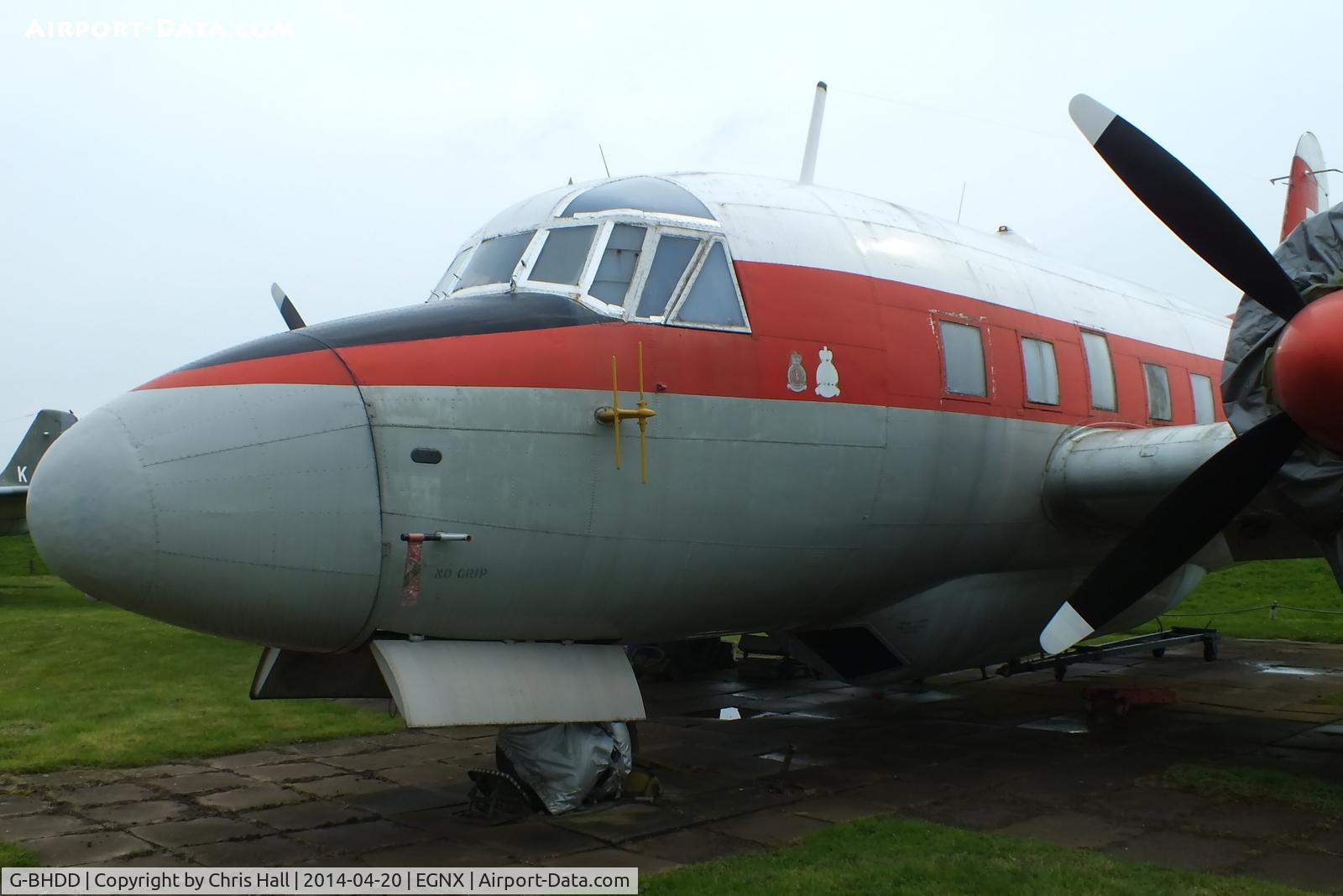 G-BHDD, 1953 Vickers Varsity T.1 C/N Not found WL626/G-BHDD, Preserved at the East Midlands Aeropark
