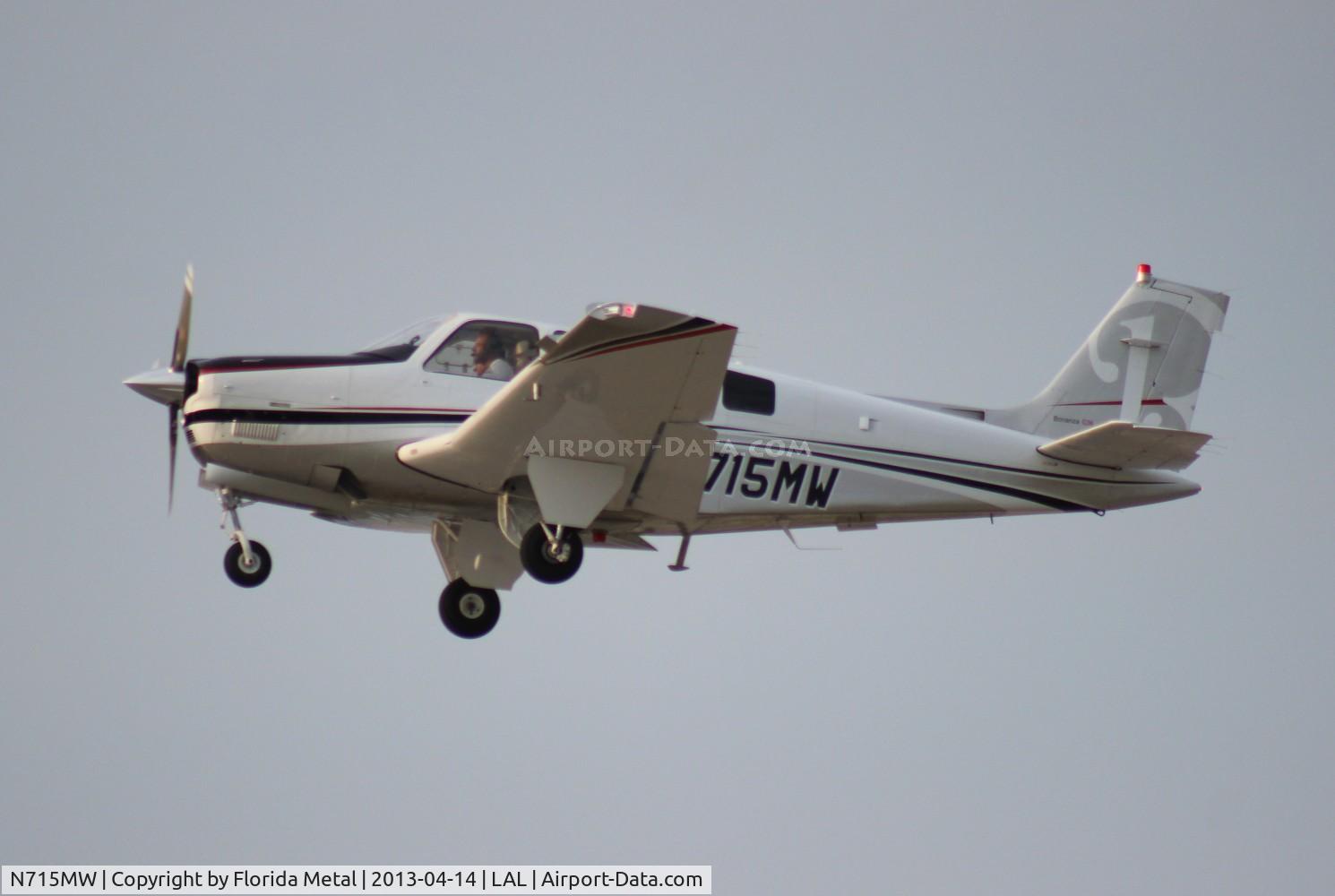 N715MW, Raytheon Aircraft Company G36 C/N E-3736, Beech G36