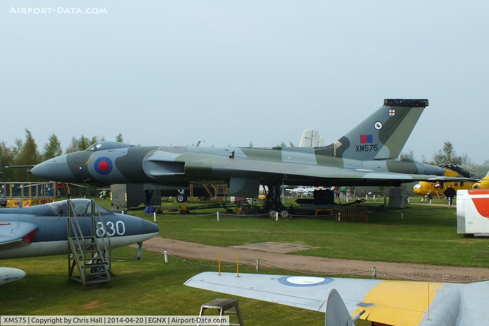 XM575, 1959 Avro Vulcan B.2A C/N Set 56, Preserved at the East Midlands Aeropark