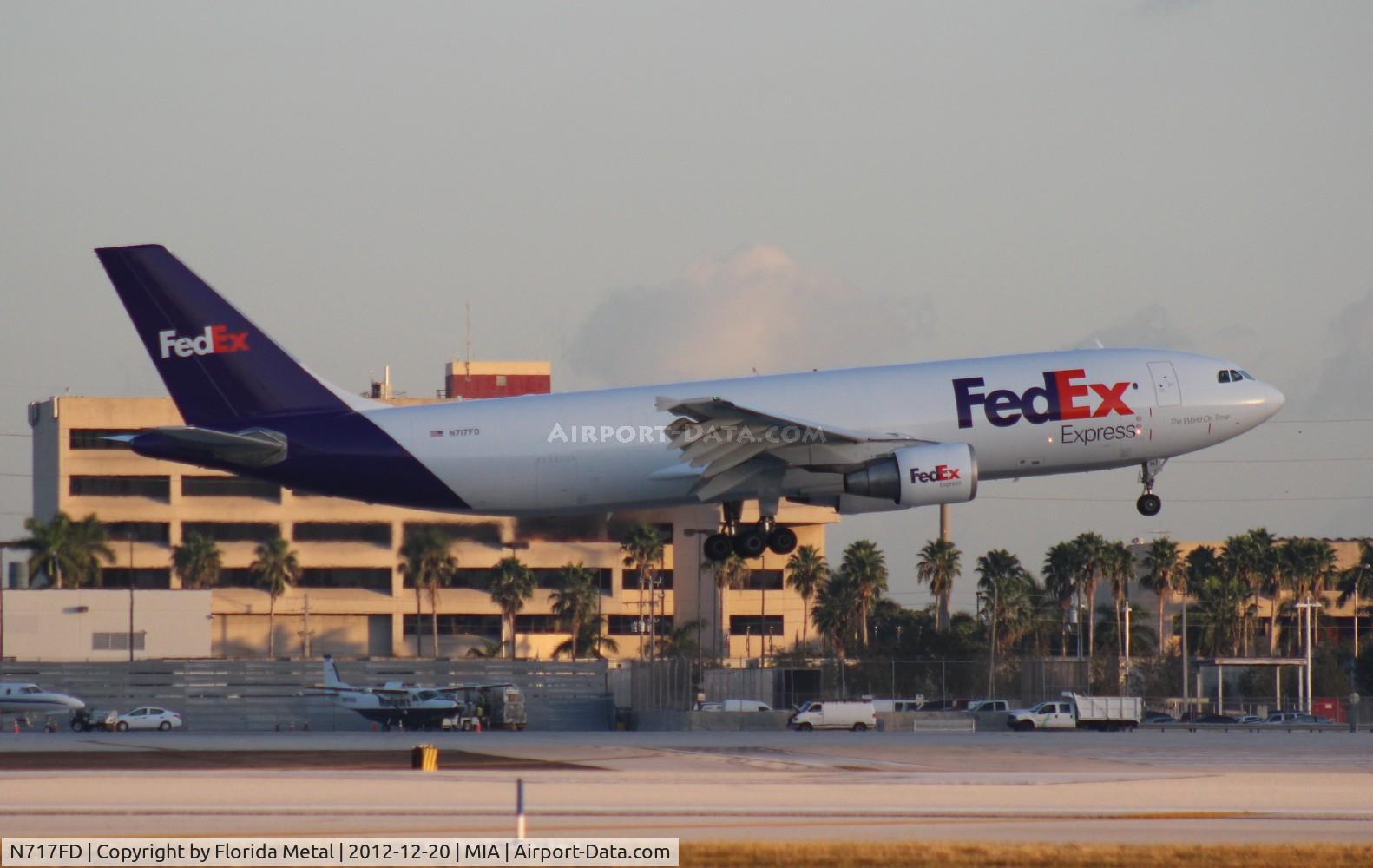 N717FD, 1987 Airbus A300B4-622 C/N 361, Fed Ex A300