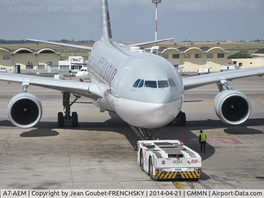 A7-AEM, 2007 Airbus A330-302 C/N 893, QTR1396 to Doha