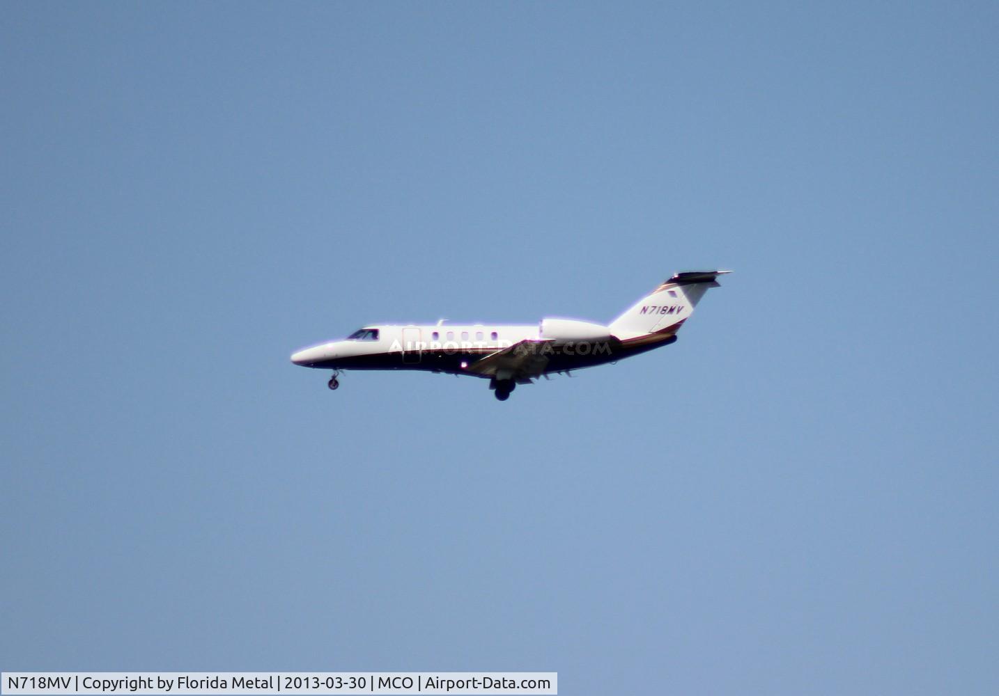 N718MV, 2011 Cessna 525C CitationJet CJ4 C/N 525C-0041, Citation CJ4