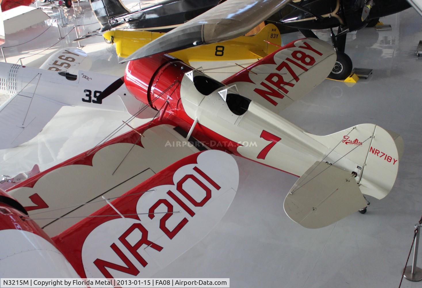 N3215M, 2005 Granville Brothers Gee Bee Senior Sportster Y Replica C/N DM002, Gee Bee Senior Sportster Y replica