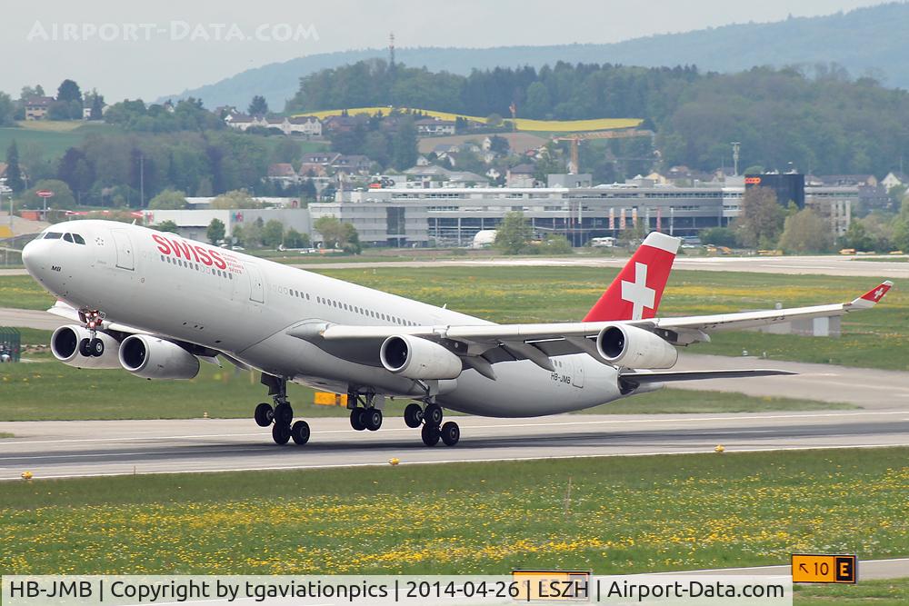 HB-JMB, 2003 Airbus A340-313 C/N 545, HB-JMB