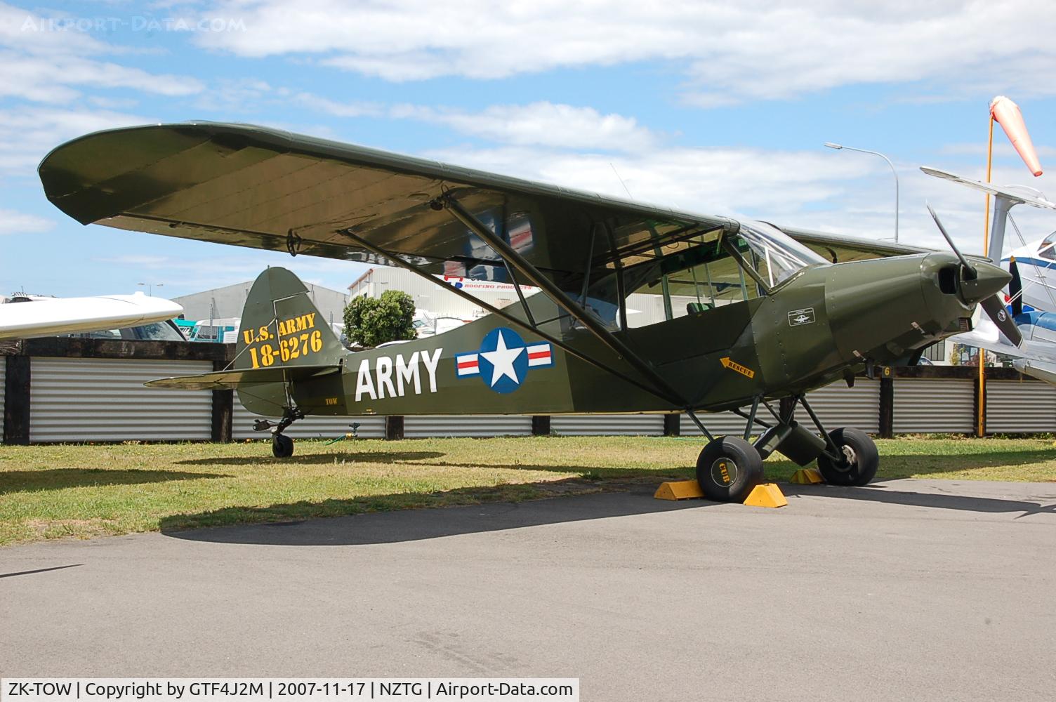 ZK-TOW, Piper PA-18A-150 Super Cub C/N 18-6276, ZK-TOW 