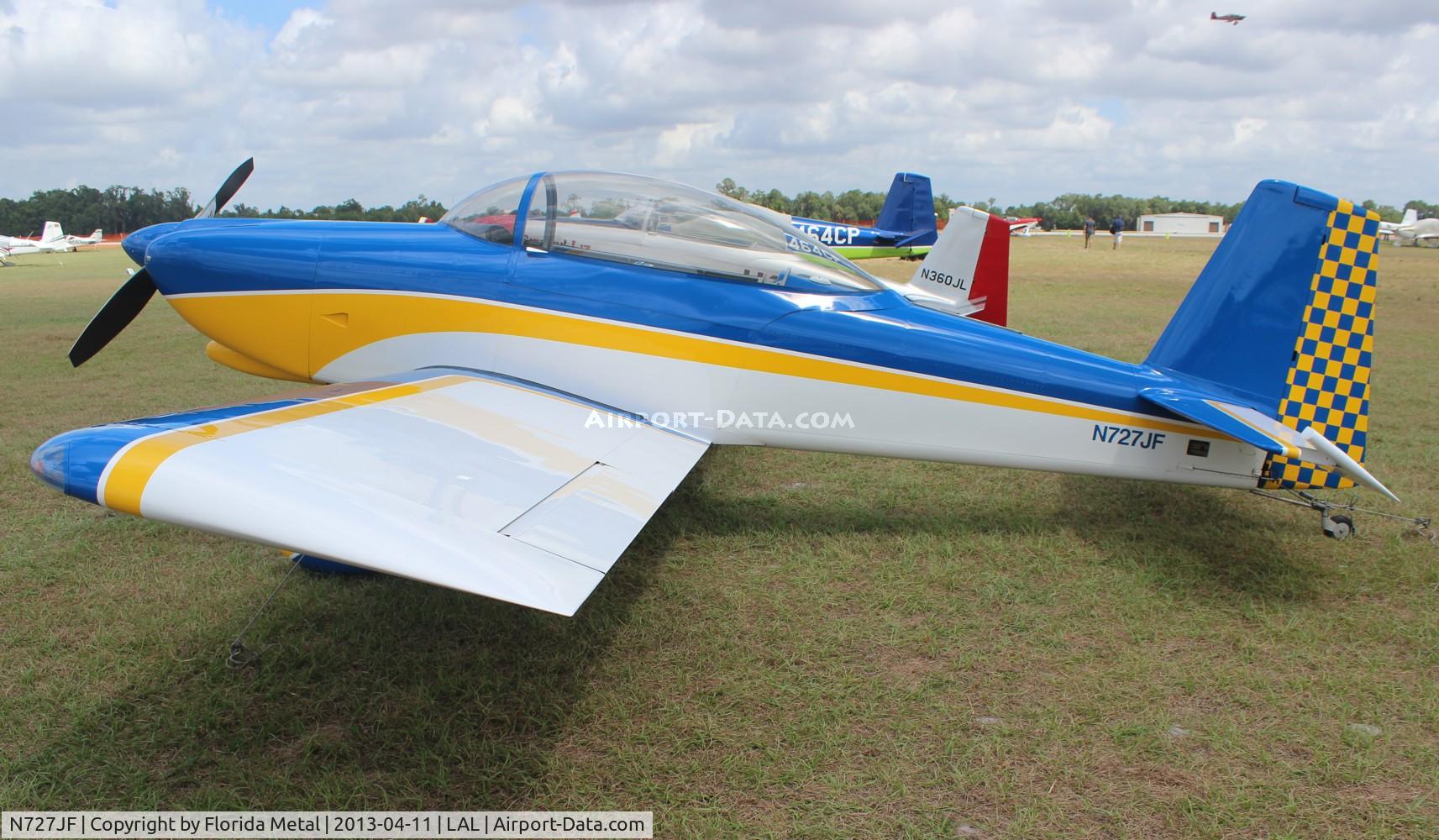 N727JF, 1998 Vans RV-8 C/N 80551, Van's RV-8