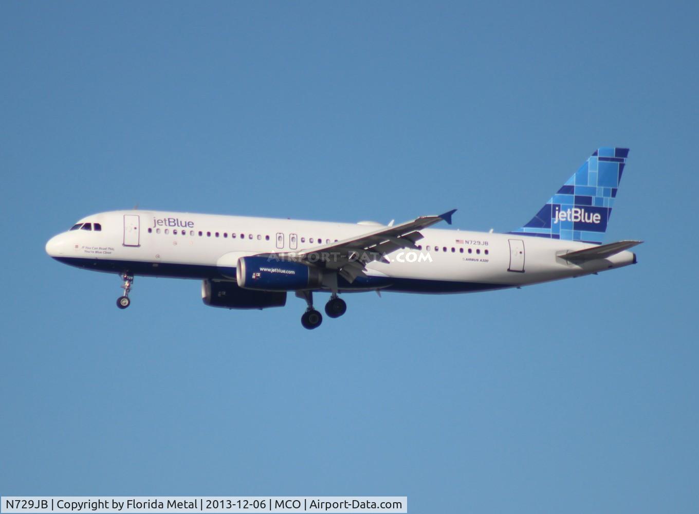N729JB, 2008 Airbus A320-232 C/N 3572, Jet Blue A320
