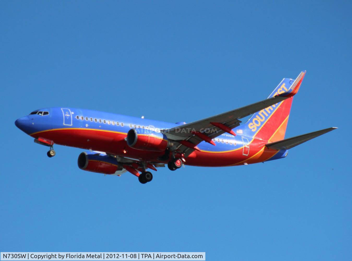 N730SW, 1999 Boeing 737-7H4 C/N 27862, Southwest 737-700
