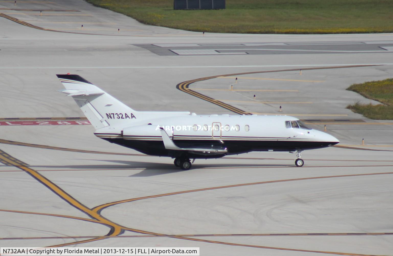 N732AA, British Aerospace BAe.125-800A C/N 258243, BAW 125-800A