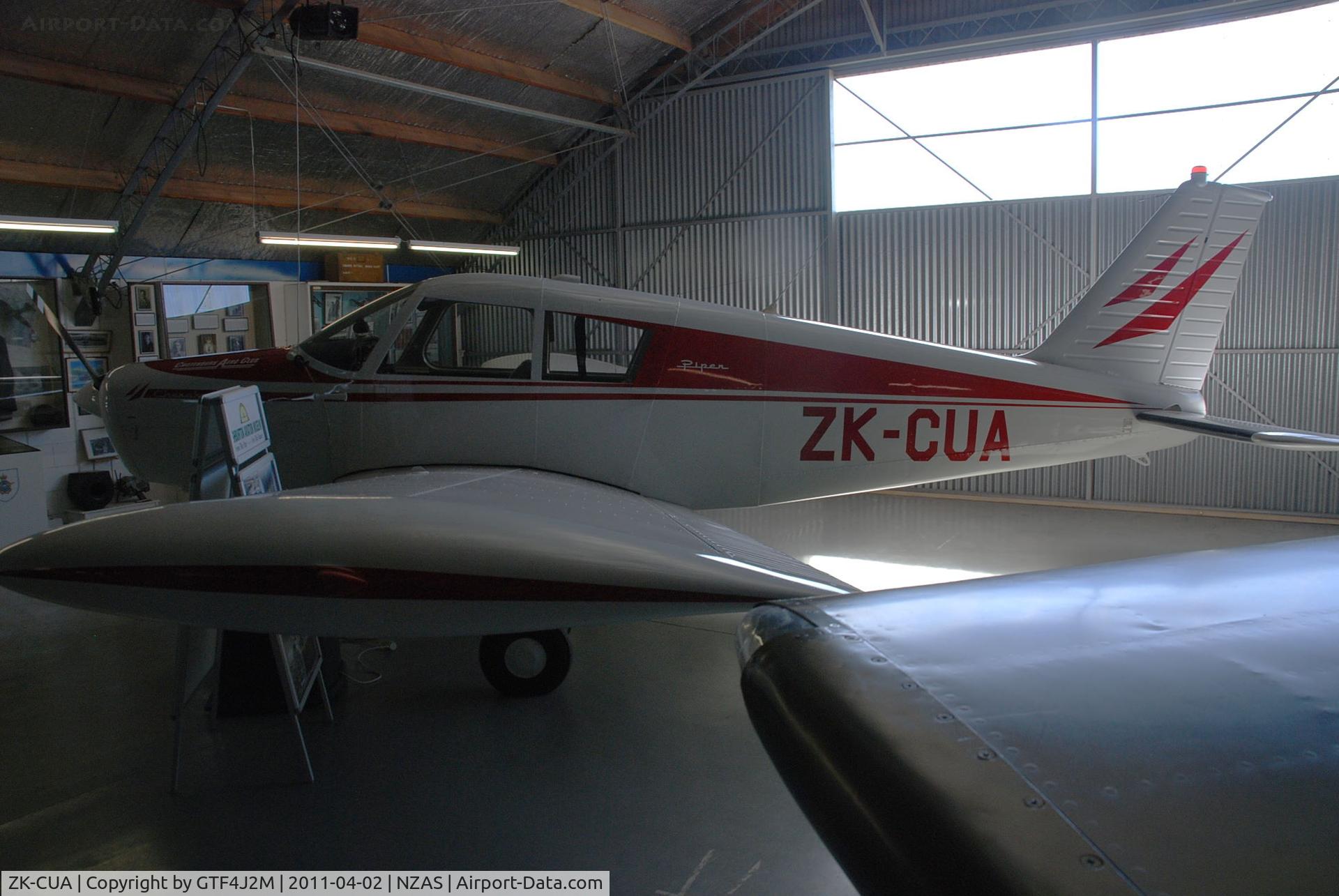 ZK-CUA, Piper PA-28-140 Cherokee C/N 28-23318, ZK-CUA  displayed at the Ashburton Aviation Museum 2.4.11