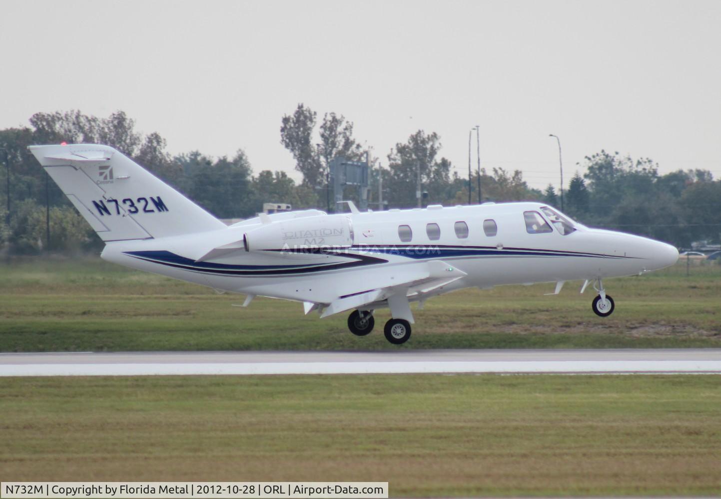 N732M, 2012 Cessna Citation M2 C/N 00001, Citation M2