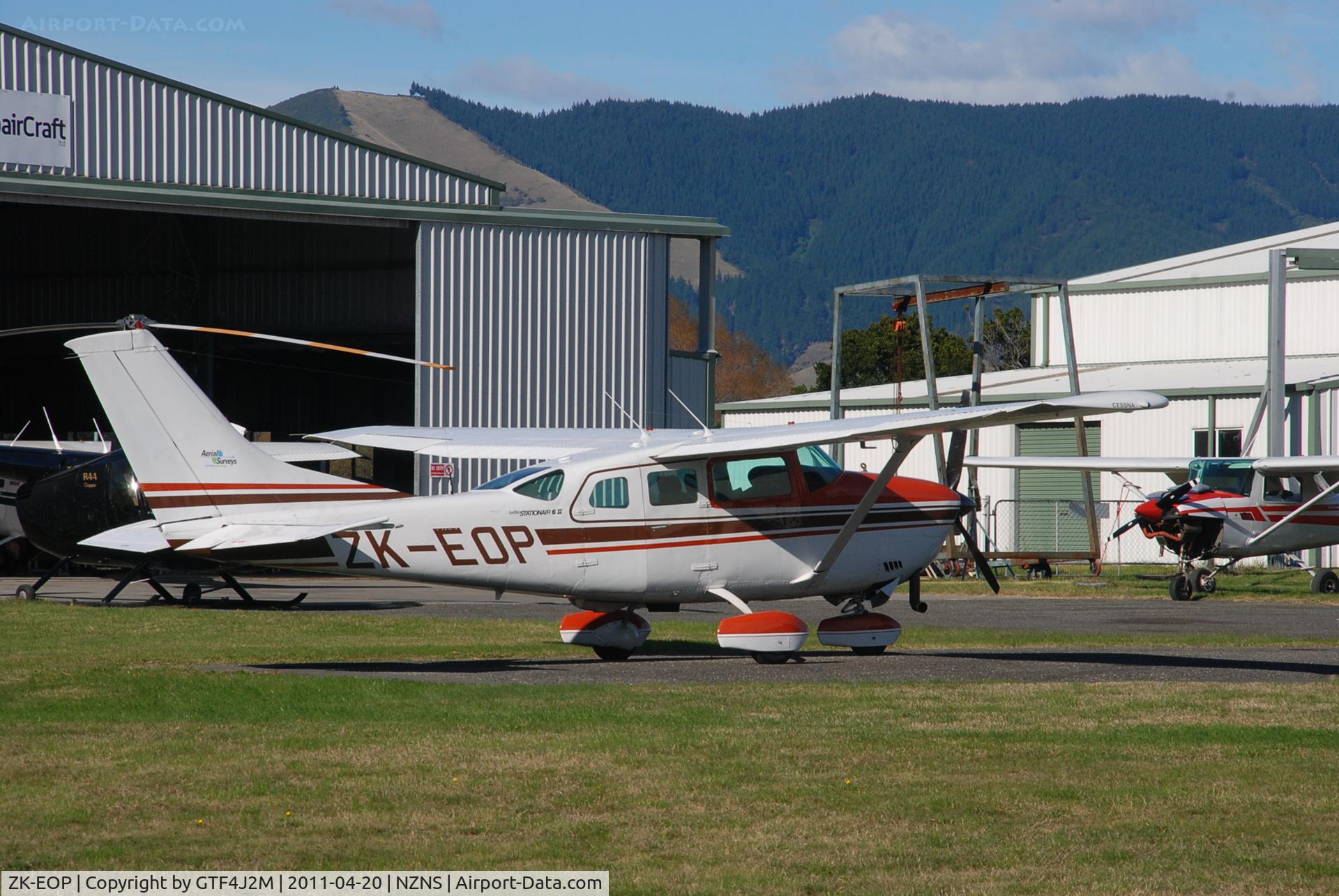 ZK-EOP, Cessna TU206G 6 I Turbo Stationair C/N U20604697, ZK-EOP  Nelson 20.4.11