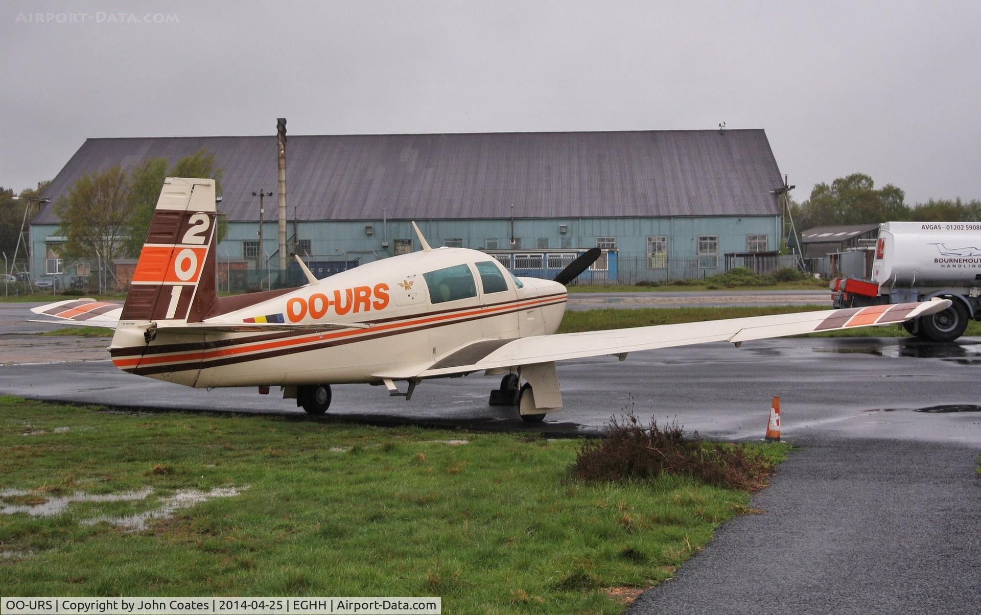 OO-URS, Mooney M20J 201 C/N 241133, At BHL again
