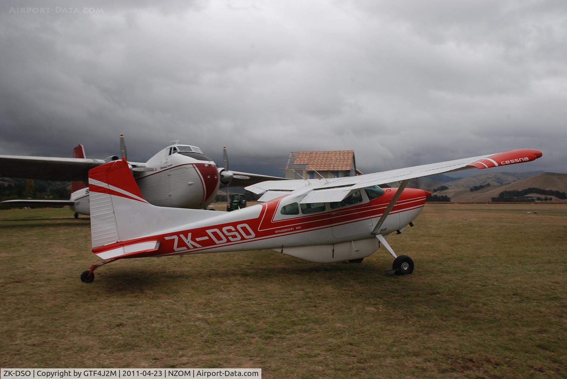 ZK-DSO, Cessna A185F Skywagon 185 C/N 18502282, ZK-DSO  at the Omaka Airshow 23.4.11