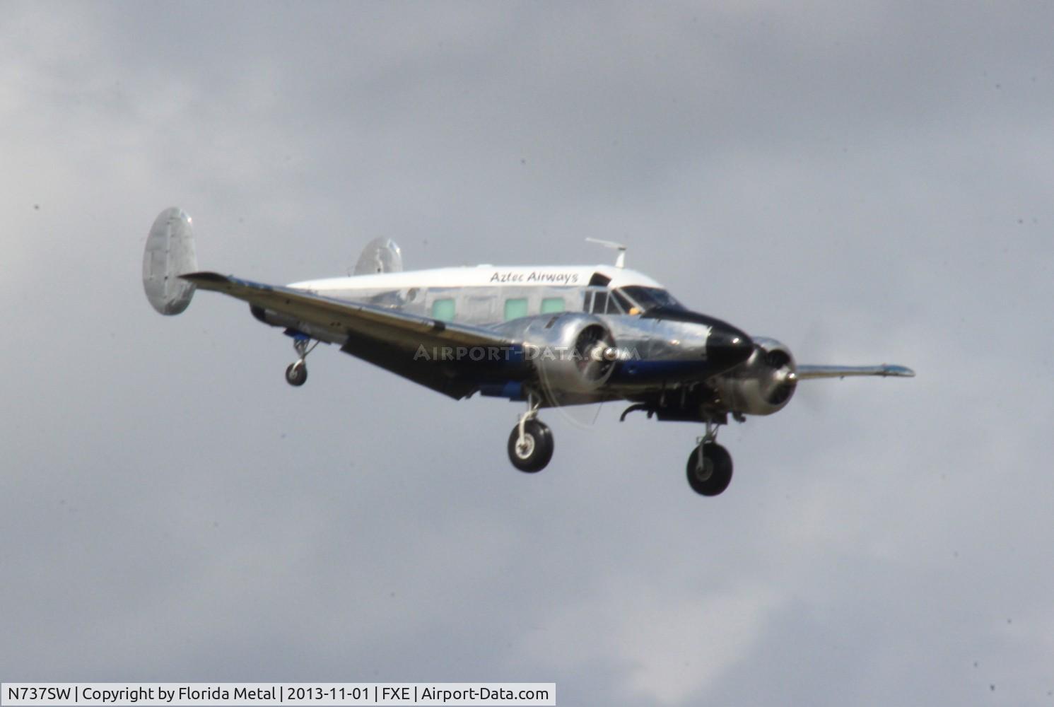 N737SW, 1959 Beech E18S C/N BA-402, Beech 18S