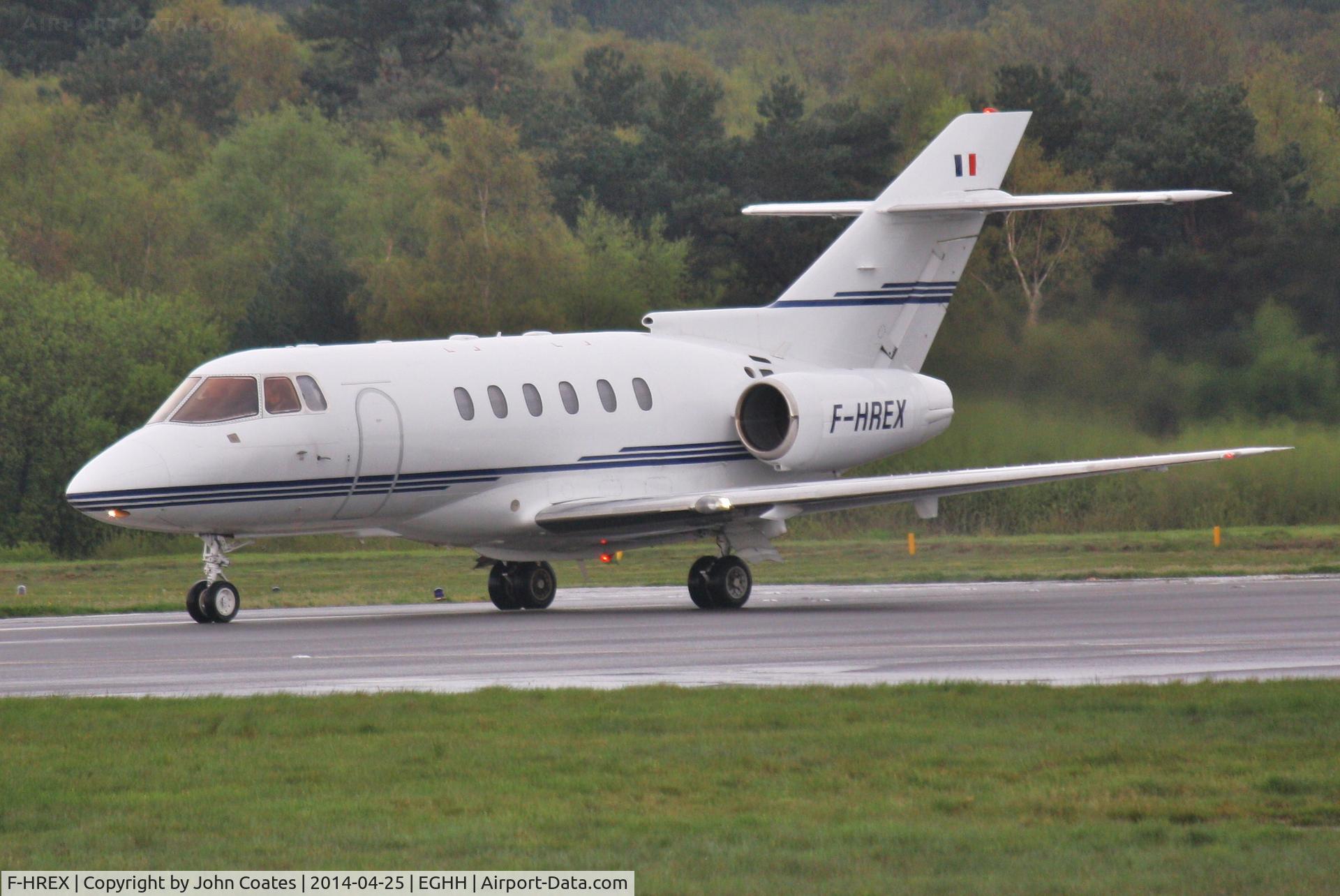 F-HREX, 1997 Raytheon Hawker 800XP C/N 258335, Lining up to depart