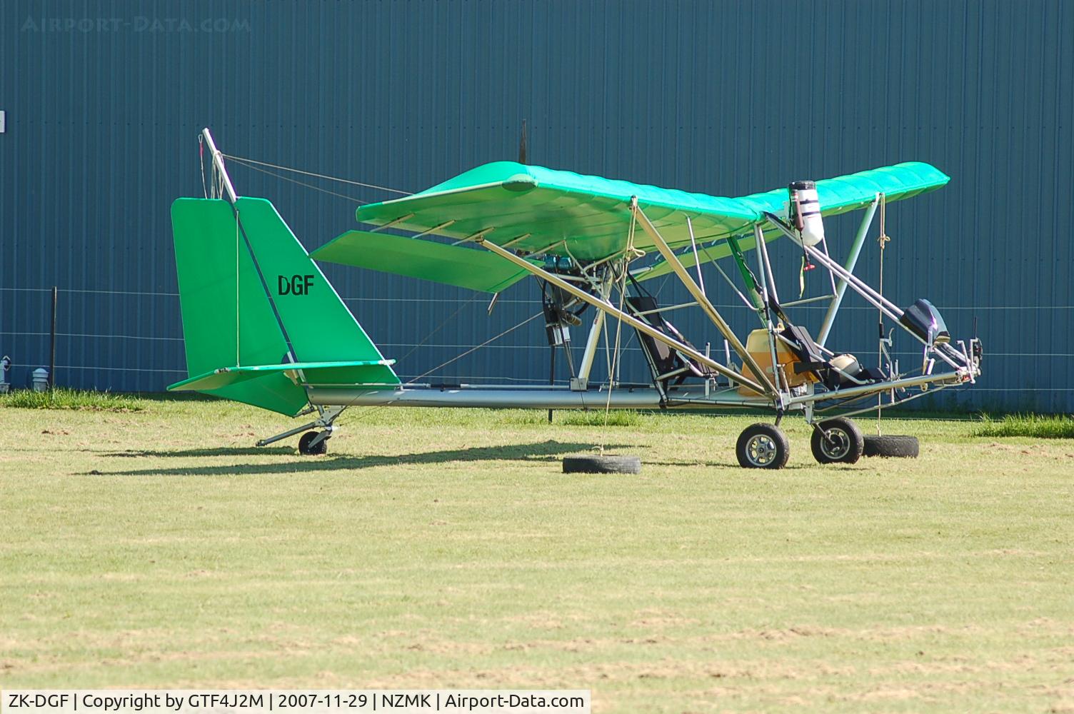 ZK-DGF, Moyes Dragonfly C C/N C85, ZK-DGF  at Motueka 29.10.07