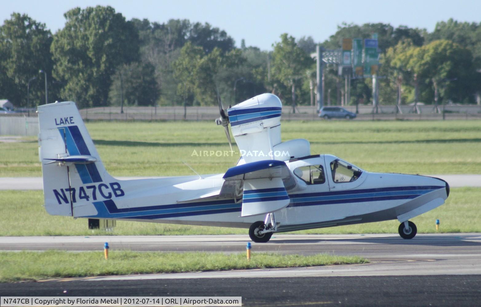 N747CB, 1976 Consolidated Aeronautics Inc. LAKE LA-4-200 C/N 754, Lake LA-4-200