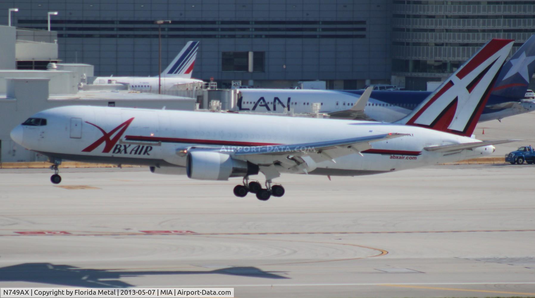 N749AX, 1984 Boeing 767-232(BDSF) C/N 22226, ABX 767-200
