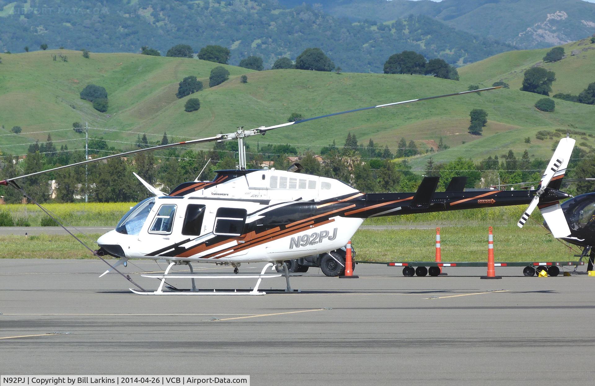 N92PJ, 1984 Bell 206L-3 LongRanger III C/N 51094, Visitor from Red Bluff.