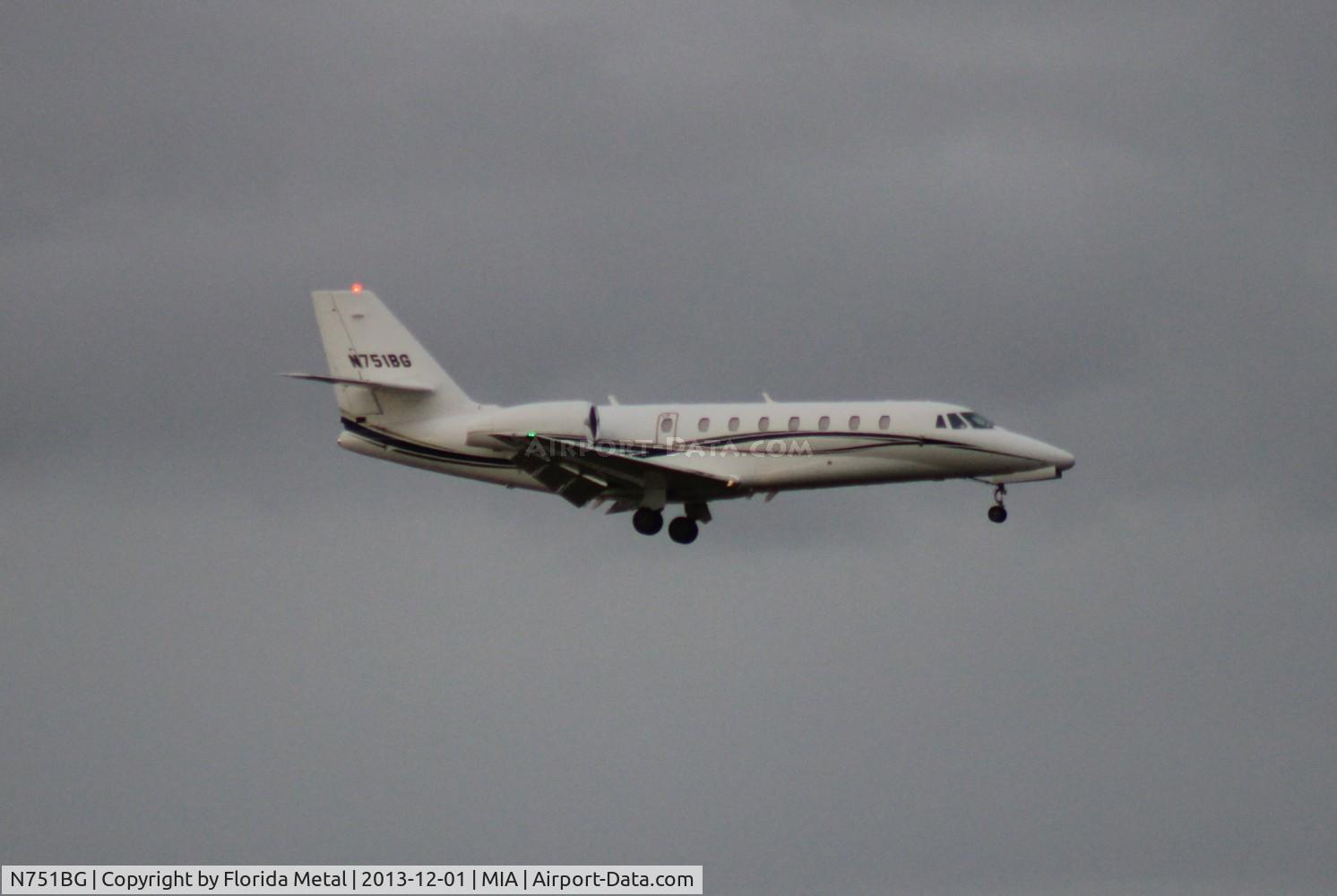N751BG, 2007 Cessna 680 Citation Sovereign C/N 680-0181, Citation Sovereign