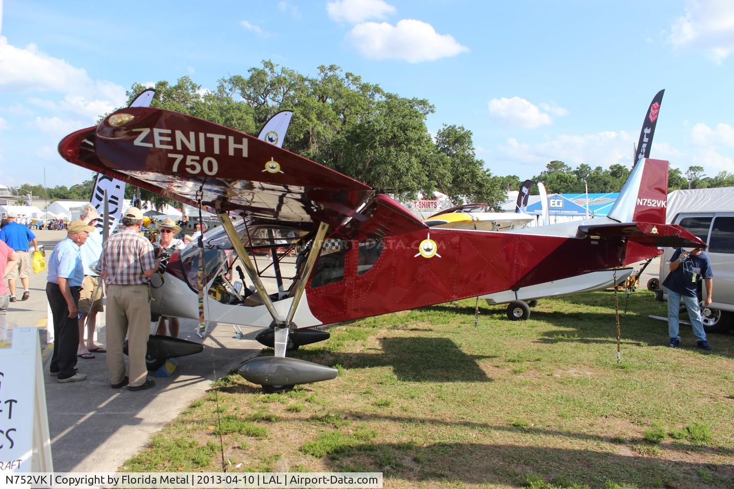 N752VK, 2012 Zenith STOL CH-750 C/N 75-8435, Zenith CH750