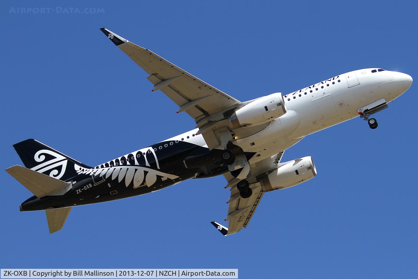 ZK-OXB, 2013 Airbus A320-232 C/N 5682, away off 29