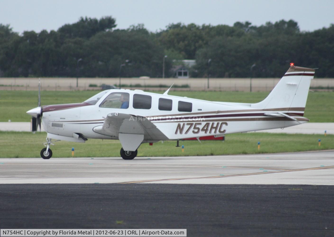 N754HC, 2007 Raytheon Aircraft Company G36 C/N E-3768, Beech G36