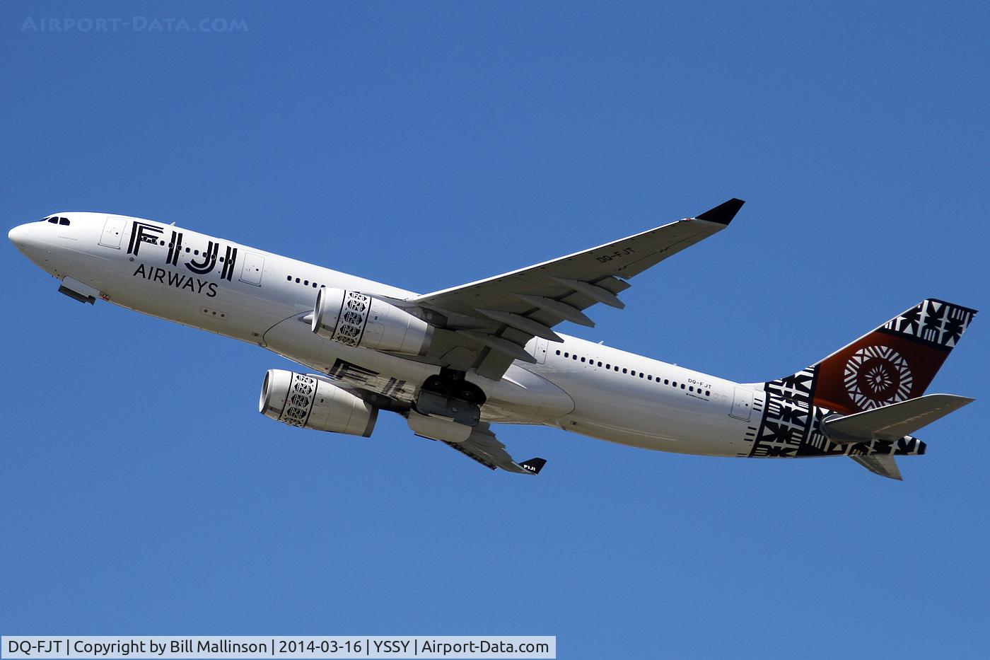 DQ-FJT, 2013 Airbus A330-243 C/N 1394, back to NAN