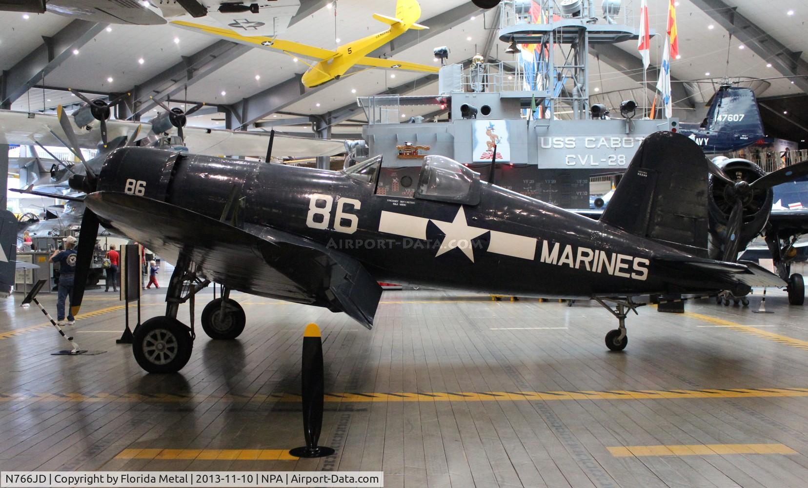 N766JD, Goodyear FG-1D Corsair C/N 3507, FG1D Corsair