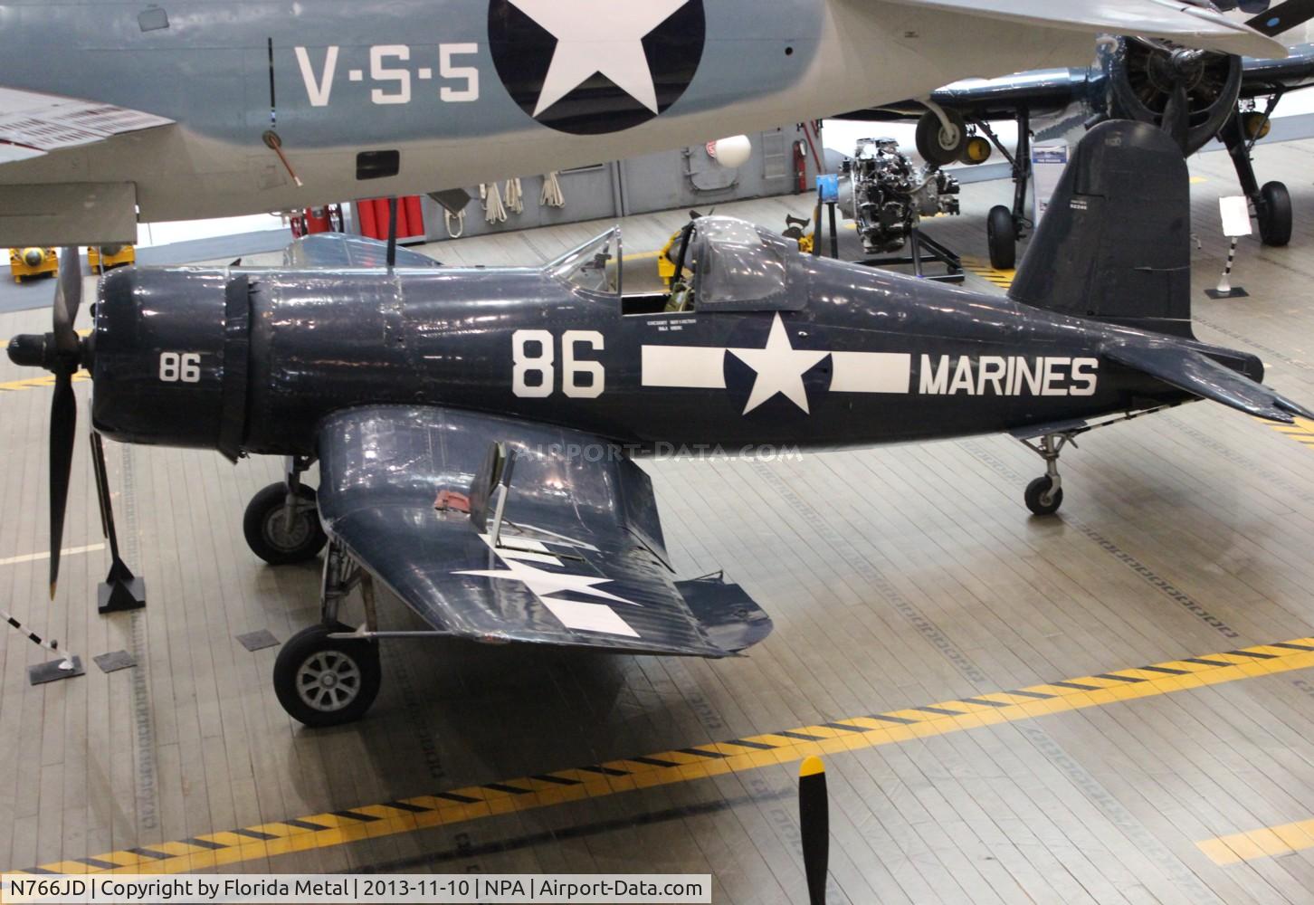 N766JD, Goodyear FG-1D Corsair C/N 3507, FG1D Corsair
