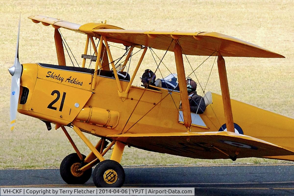 VH-CKF, 1941 De Havilland Australia DH-82A Tiger Moth C/N DHA596, VH-CKF (A17-421), 1941 De Havilland Australia DH-82A Tiger Moth, c/n: DHA596