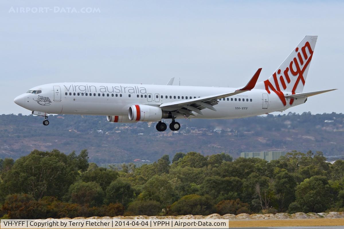 VH-YFF, 2011 Boeing 737-8FE C/N 40994, 2011 Boeing 737-8FE, c/n: 40994 at Perth